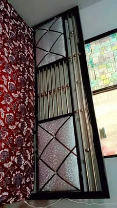 iron bed with out mettres