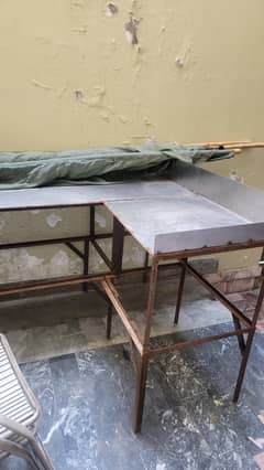 nashta stall or food stand table