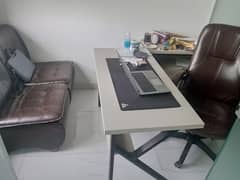 Office Tables/Side Table/Chairs /Sofa , All in excellent condition-LHR