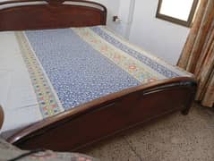 Wooden bed
