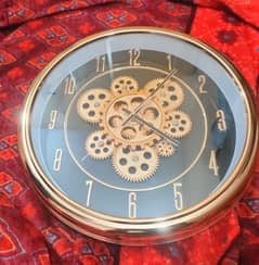 Wall Gold mechanical clock