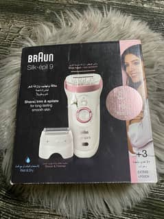 Braun Silk-Epil 9-720 Wet & Dry Shaver and Trimmer
