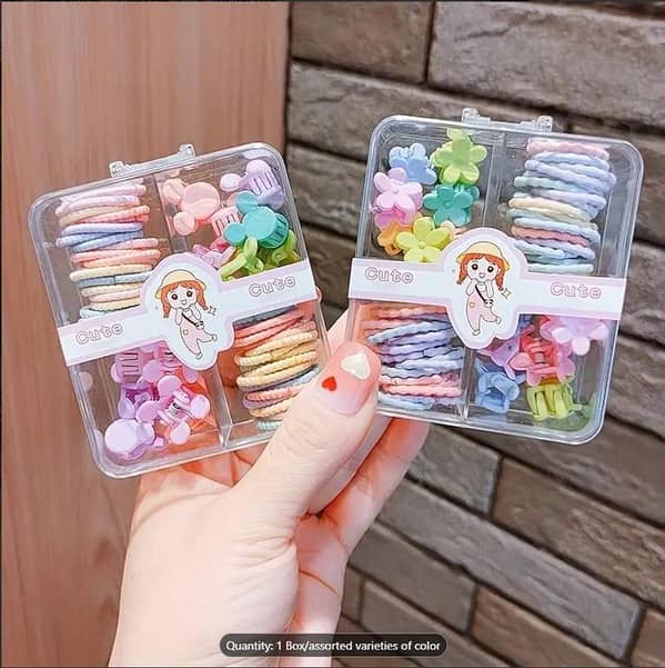 Candy Cartoon Rubber Bands and Colorful Elastic Hair Bands for Kids - Fun Accessories for Ponytails and Braids with Animal Designs and Mixed Styles