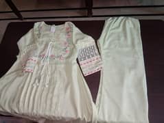shalwar kameez with embroidery
