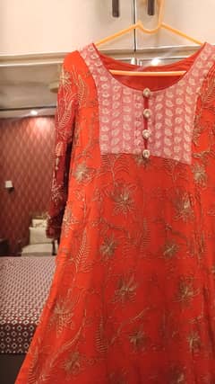 Three piece, fully embroidered female suit