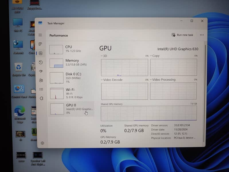 Dell Latitude 5591 (H Processors) Ci7 8850H (Developer machine) A plus 11