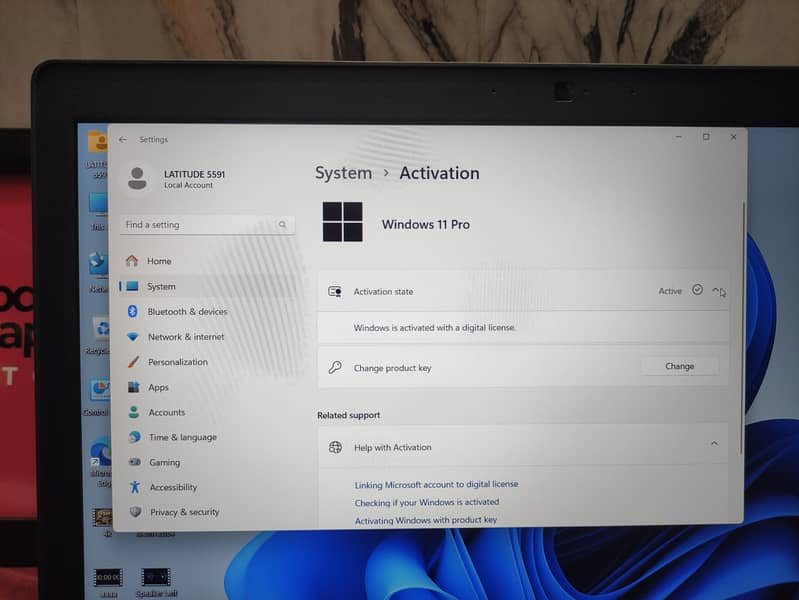 Dell Latitude 5591 (H Processors) Ci7 8850H (Developer machine) A plus 12