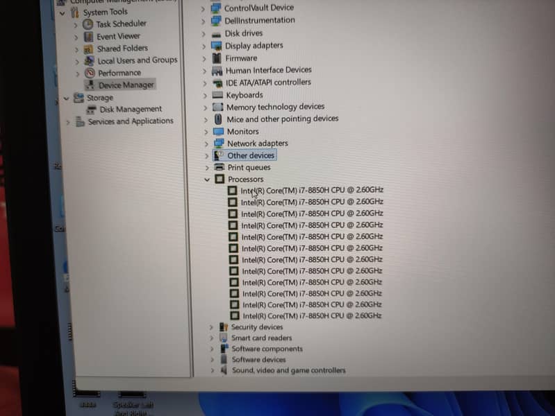 Dell Latitude 5591 (H Processors) Ci7 8850H (Developer machine) A plus 13
