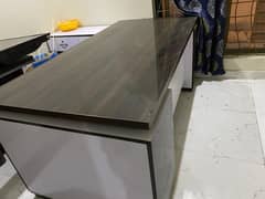 Read Add Complete L Shape Executive Table, 2 Associates Table For Sale