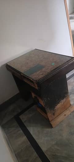 office table bench chairs
