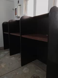 Black & Brown Office Cubicles For Sale In Karachi - North Nazimabad