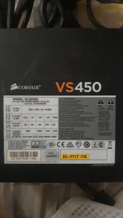 Corsair power supply 450 W