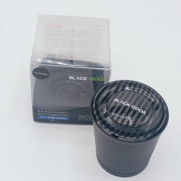 Car Air Freshener Gel 70g - Carbon Fiber Black ODOR Cologne