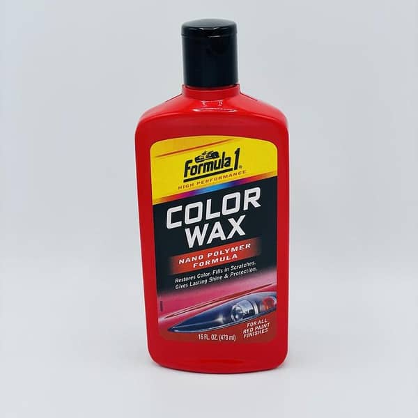 Formula 1 Color Liquid Car Wax & Polish for Red Automotive Paint