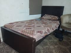 single pair of bed