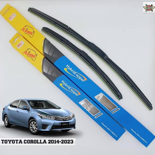 Aim WindScreen Hybrid Wiper Set for Toyota Corolla (2014-2023) - 2 Pieces