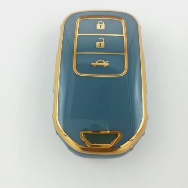 TPU Remote Key for Honda Civic 2016-2022 - Green/Gold