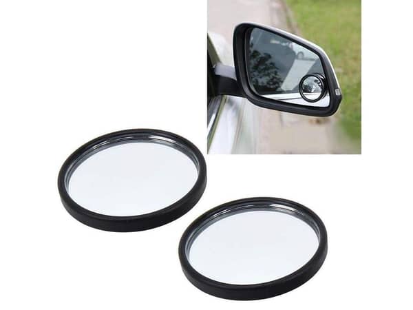 Adjustable 360-Degree Wide Angle Blind Spot Mirrors - 2 pcs 3R-062 for Cars
