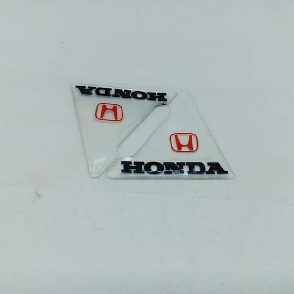 Honda Transparent Car Door Blocked Pair - Universal Fit