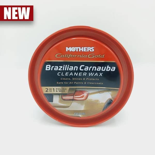 MOTHERS California Gold Pure Brazilian Carnauba Car Polish and Wax
