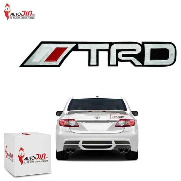 TRD Metal Emblem - Car Badge Sticker