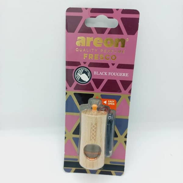 AREON Fresco Mosaic I Black Fougere Car Air Freshener