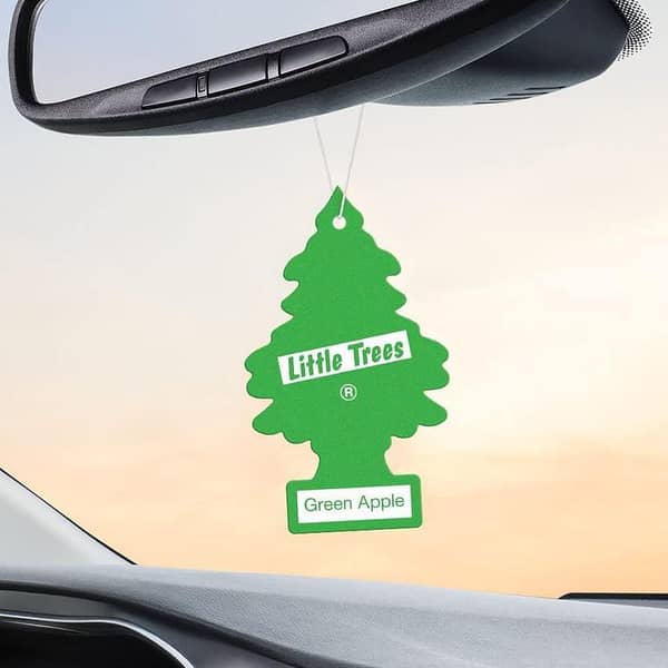 Little Trees Green Apple Car Perfume Card - Original - Made in USA