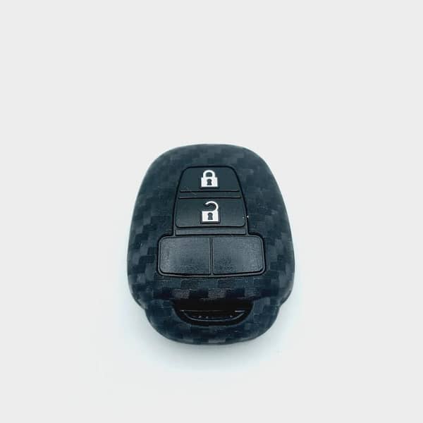 Carbon Key Cover for Toyota Aqua, Vitz, Rav4, Hiace, and Land Cruiser