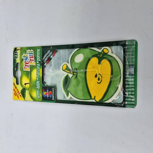 Green Apple Scented Car Hanging Air Freshener Ornament by Apple Shape