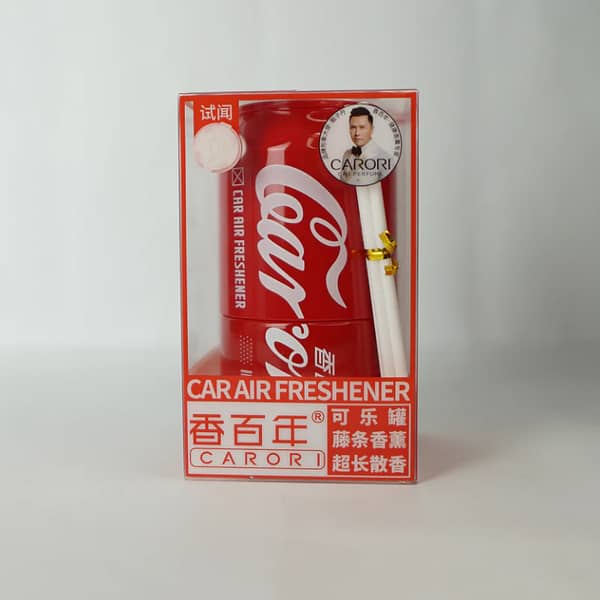 CARORI Air Freshener - Red - Ideal for Car, Office, and Home Use