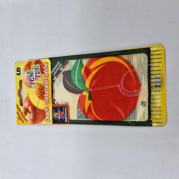 Peach Shape Hanging Air Freshener Card - Peach -