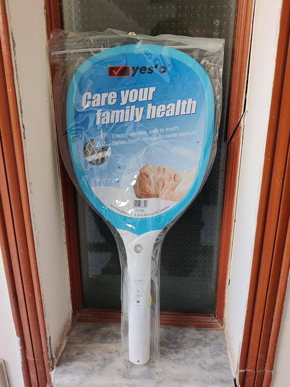 Rechargeable Mosquito Killer Racket for Effective Bug Control