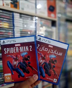 Spiderman 2 god of war ragnarok ps5 cd game disk digital video game