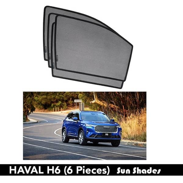 Haval H6 Imported Sun Shades - 6 Piece Set (No Logo)