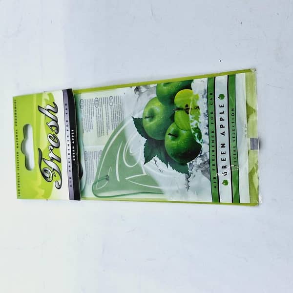 Green Apple Car Air Freshener - Leave Car