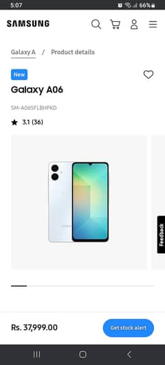 Samsung a06 128 GB
