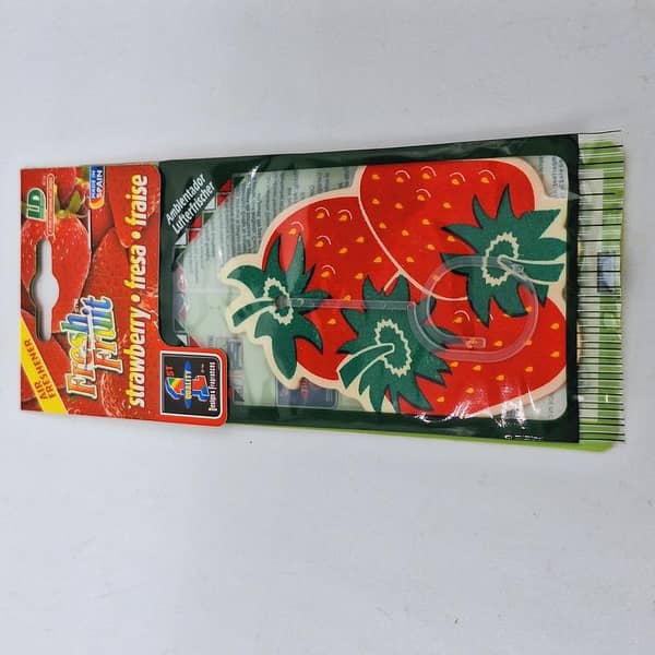 Strawberry Shaped Hanging Car Air Freshener - Strawberry