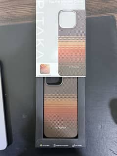 Pitaka tactile wooven case for iphone 16 pro max