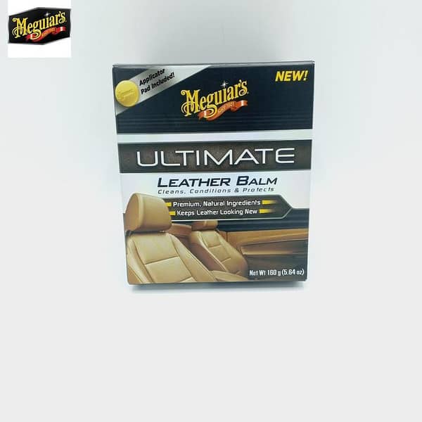 Meguiar’s Ultimate Leather Balm for Cleaning and Conditioning