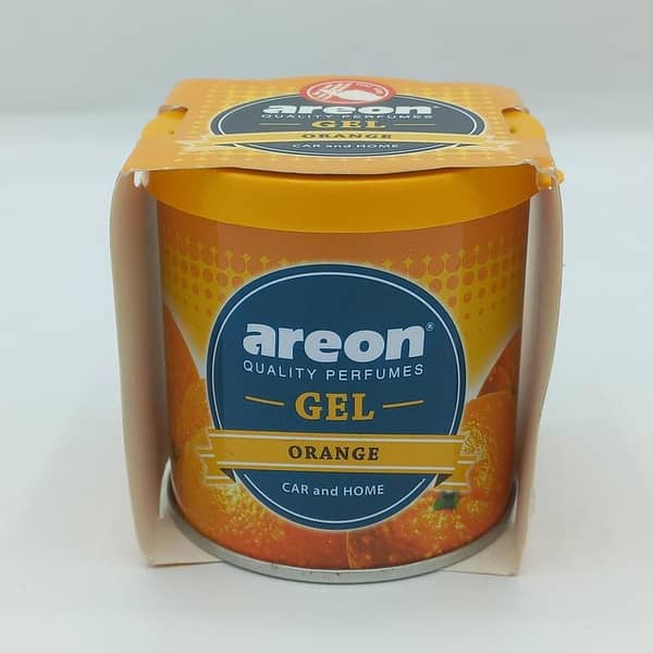 Areon Orange Gel Car Perfume for Home and Vehicle
