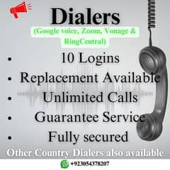 Dialers for (Uk, Usa & Canada)