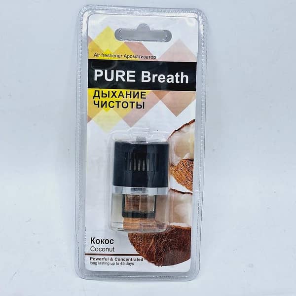 Pure Breath Coconut Car Air Freshener