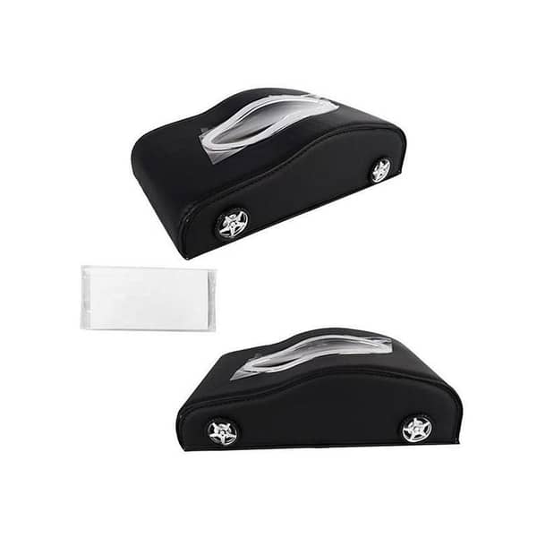 Black Universal Car Shaped Tissue Box