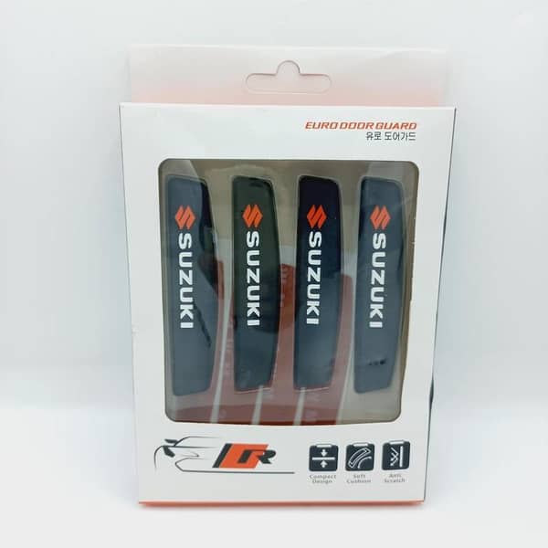 Set of 4 Suzuki Logo Plastic Door Guards