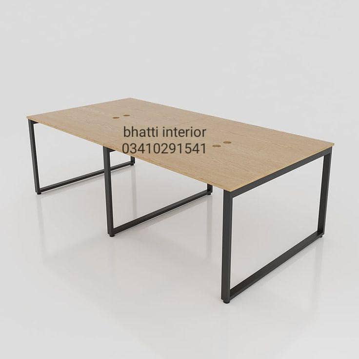work station cluster call center table meeting table 2