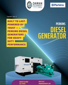 Perkins Generators in Peshawar – Trusted Power - 20kva