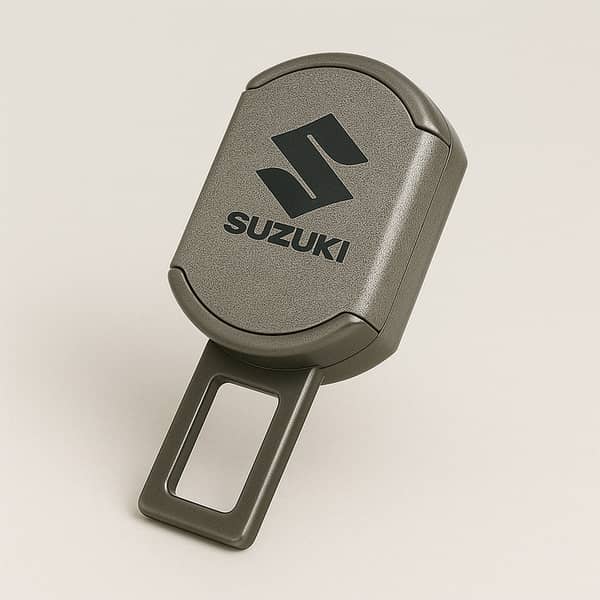 Single Leather Seat Belt Clip for Vehicles - Premium Quality