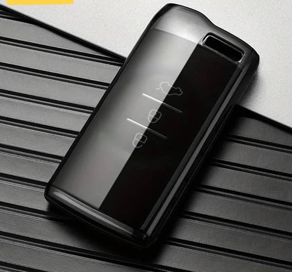 Cherry Tiggo 4 Pro TPU Smart Key Cover in Transparent Smoke