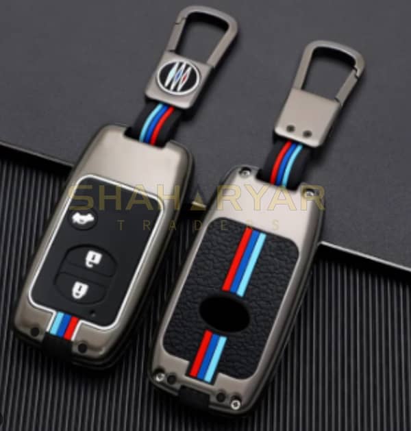 Metal Car Key Cover for Toyota Prado