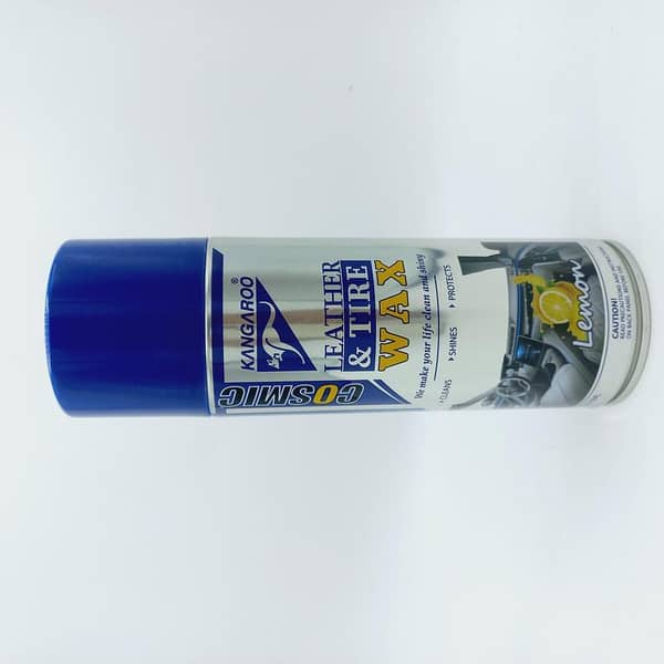 Kangaroo Cosmic Leather and Tire Wax - Lemon Scent - 450ML